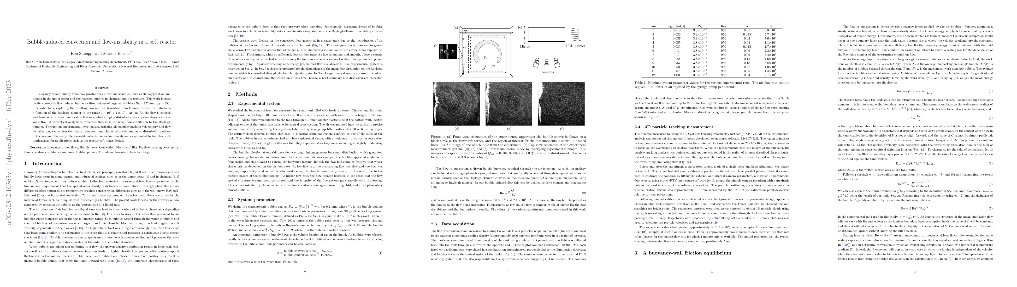 Thumbnail for Bubble-induced convection and flow-instability in a soft reactor