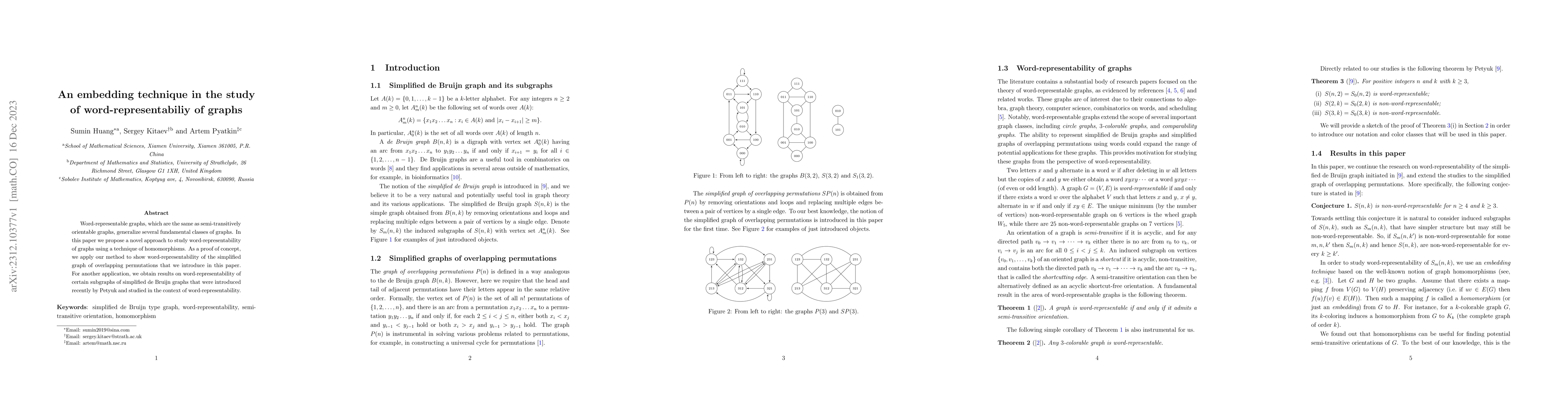 Thumbnail for An embedding technique in the study of word-representabiliy of graphs