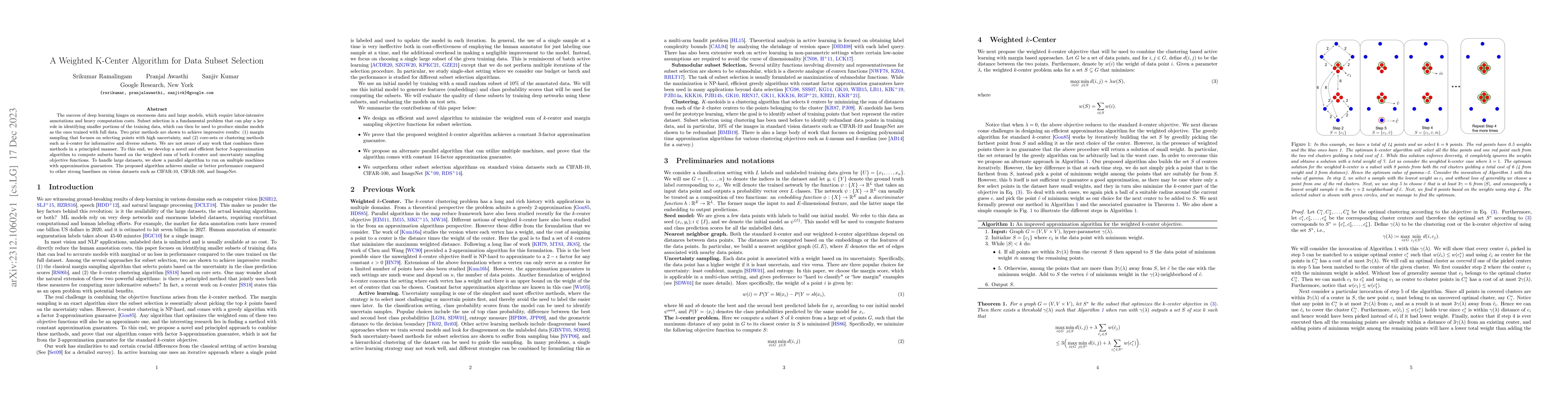 Thumbnail for A Weighted K-Center Algorithm for Data Subset Selection