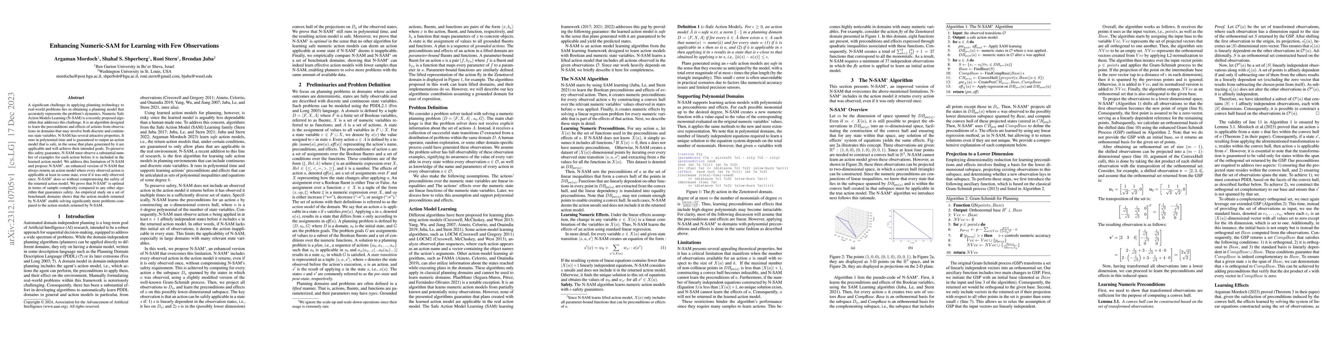 Thumbnail for Enhancing Numeric-SAM for Learning with Few Observations