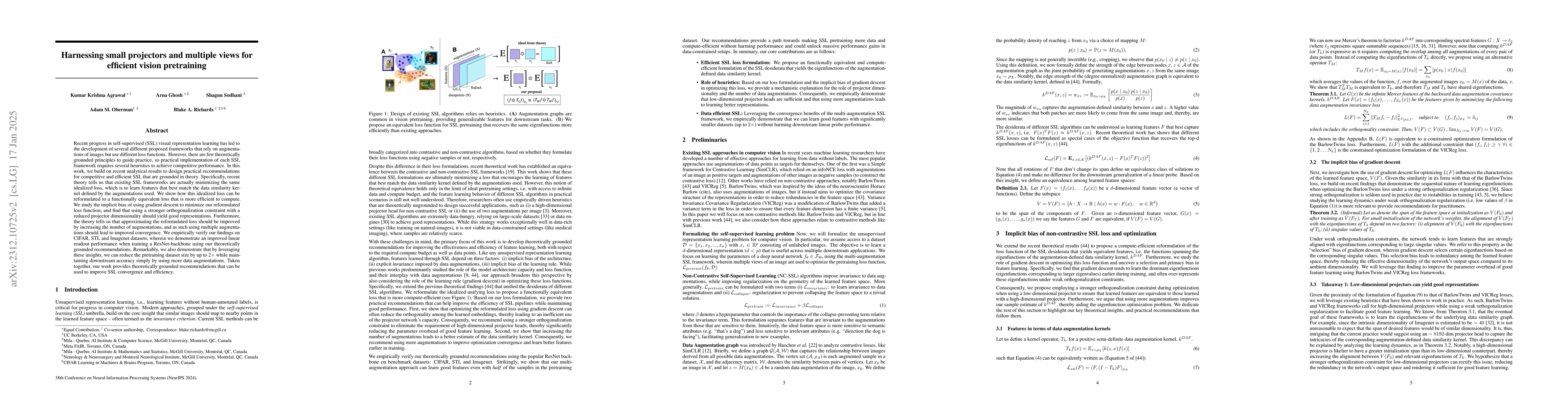 Thumbnail for Addressing Sample Inefficiency in Multi-View Representation Learning