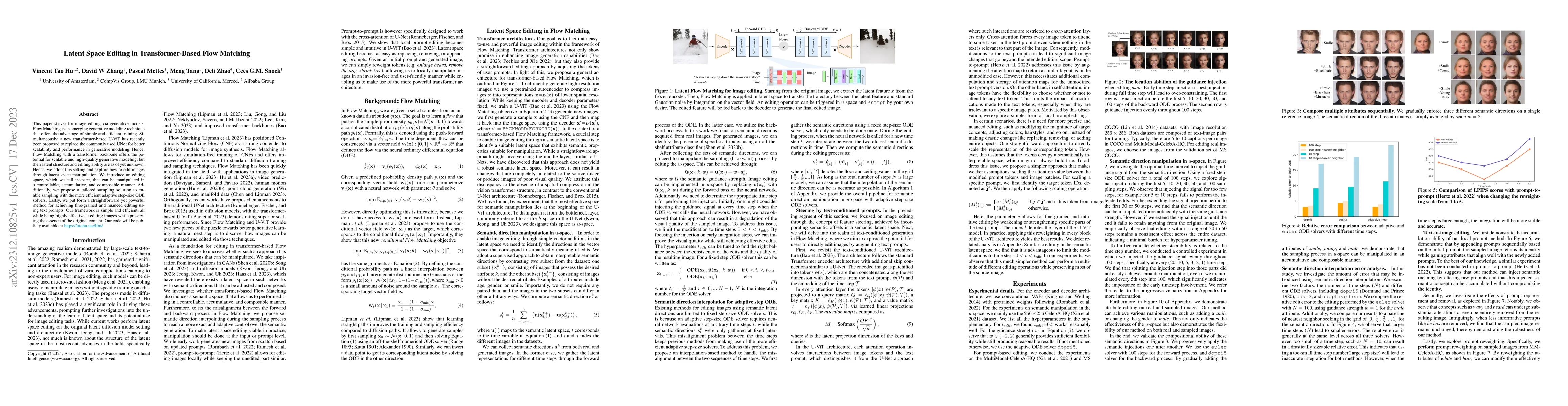 Thumbnail for Latent Space Editing in Transformer-Based Flow Matching