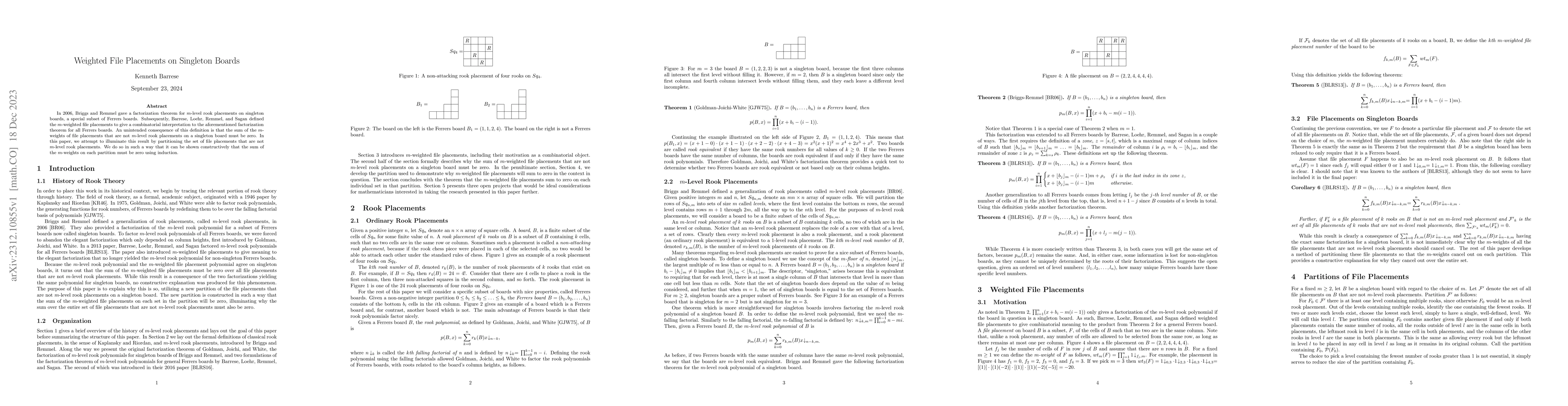 Thumbnail for Weighted File Placements on Singleton Boards