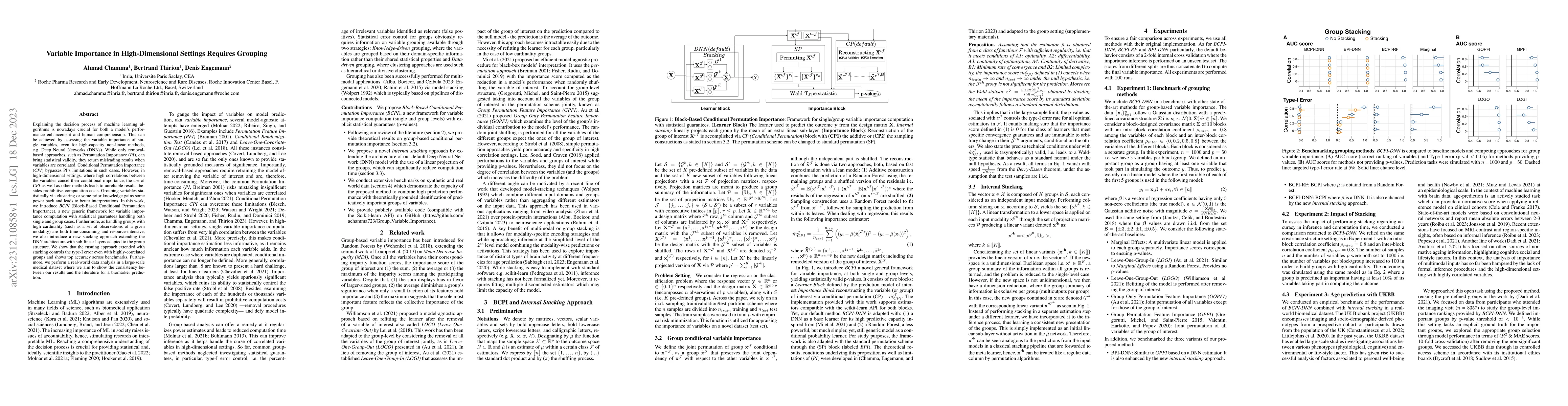 Thumbnail for Variable Importance in High-Dimensional Settings Requires Grouping