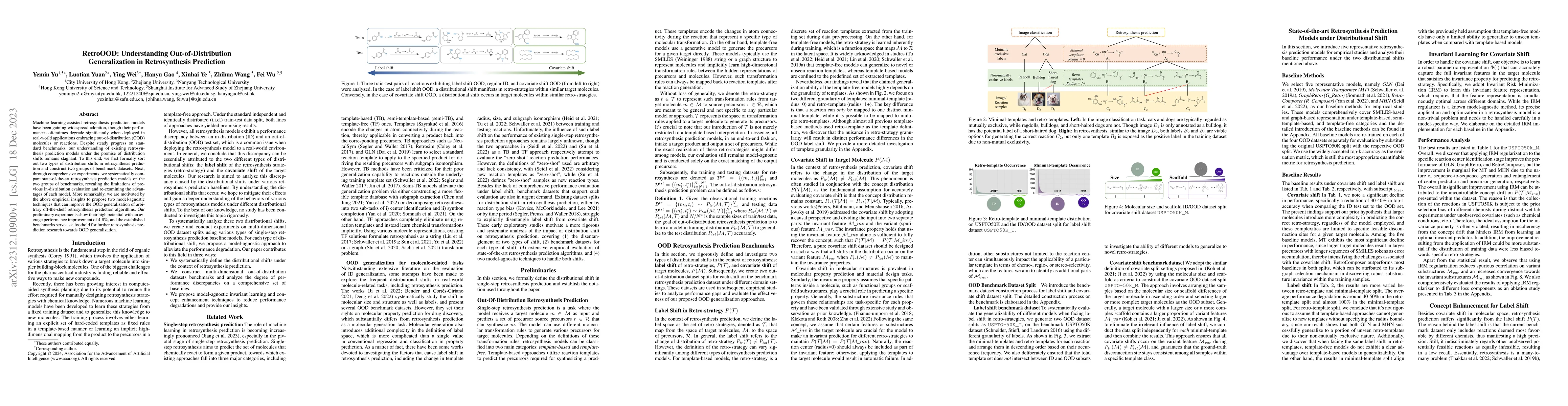 Thumbnail for RetroOOD: Understanding Out-of-Distribution Generalization in
  Retrosynthesis Prediction