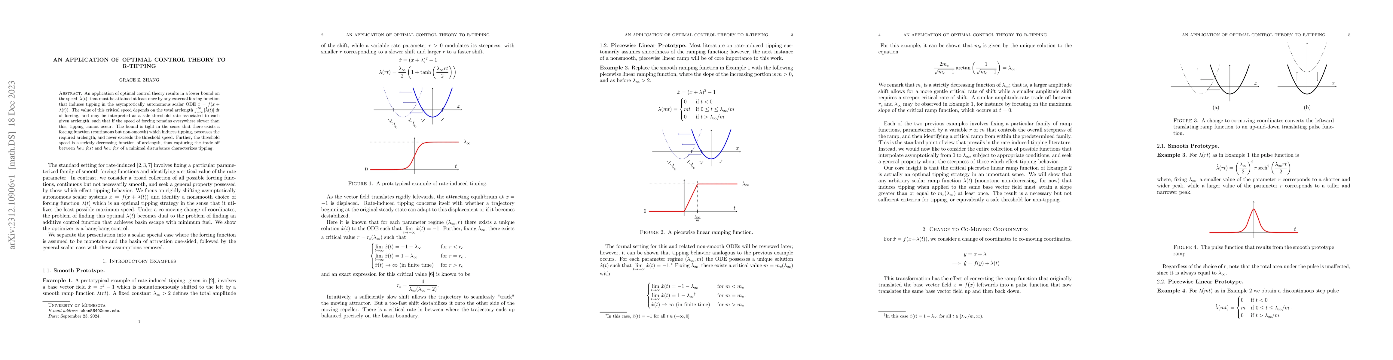 Thumbnail for An Application of Optimal Control Theory to R-Tipping