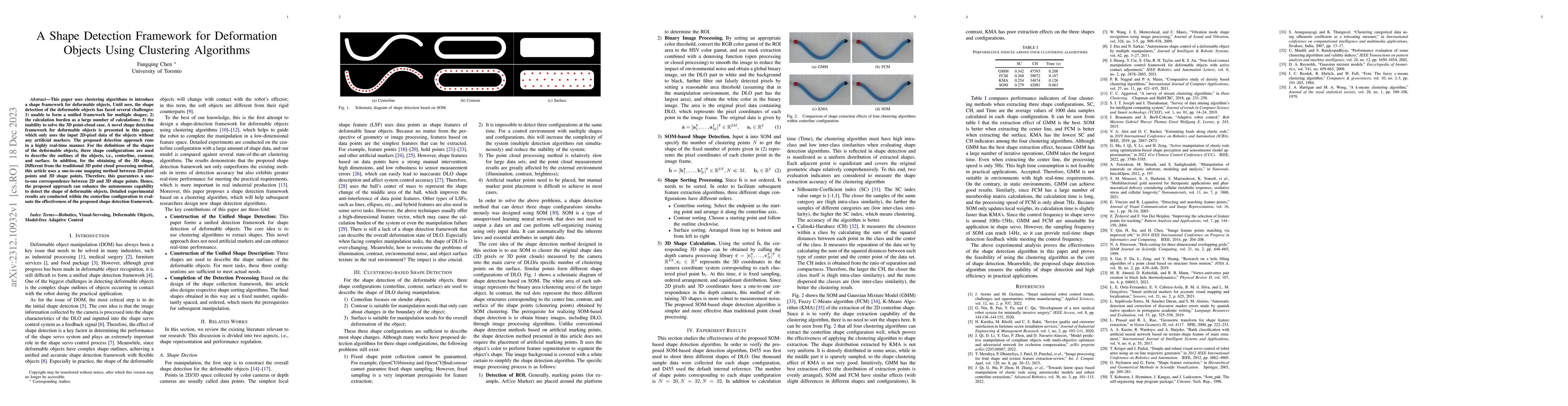 Thumbnail for A Shape Detection Framework for Deformation Objects Using Clustering
  Algorithms