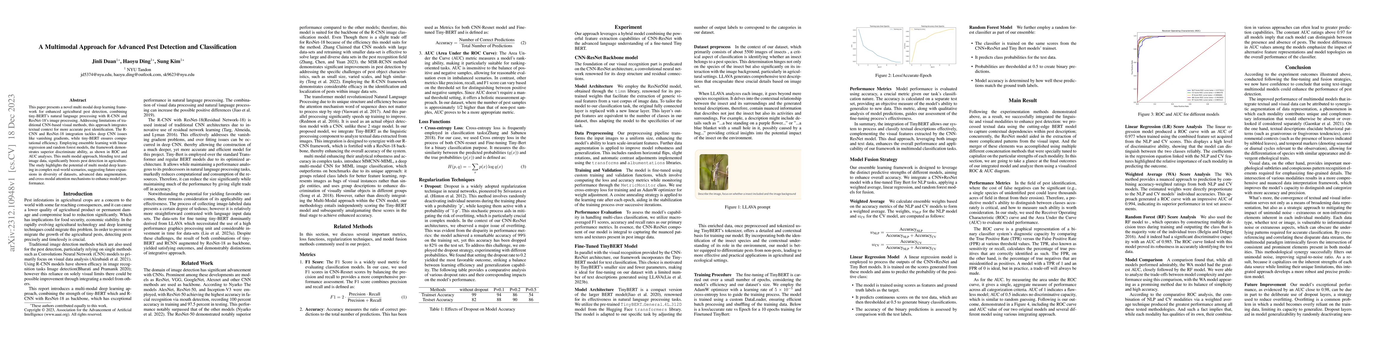 Thumbnail for A Multimodal Approach for Advanced Pest Detection and Classification