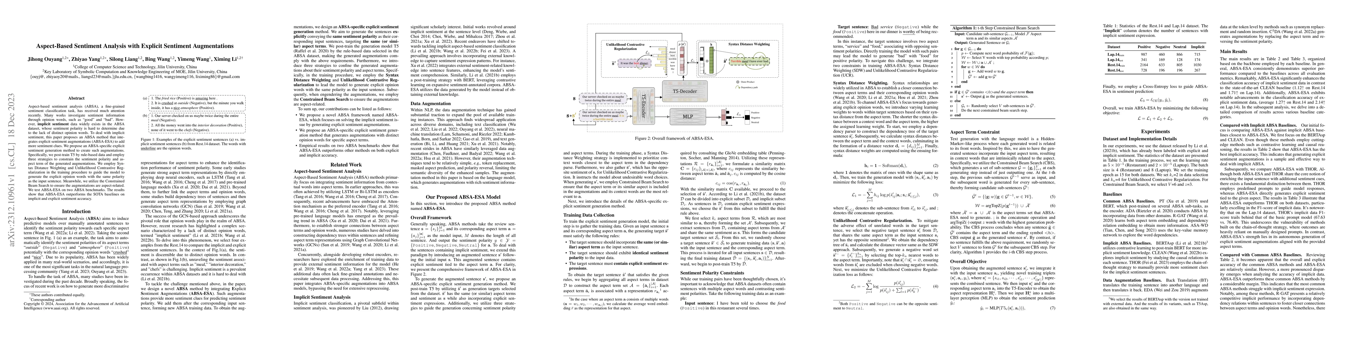 Thumbnail for Aspect-Based Sentiment Analysis with Explicit Sentiment Augmentations