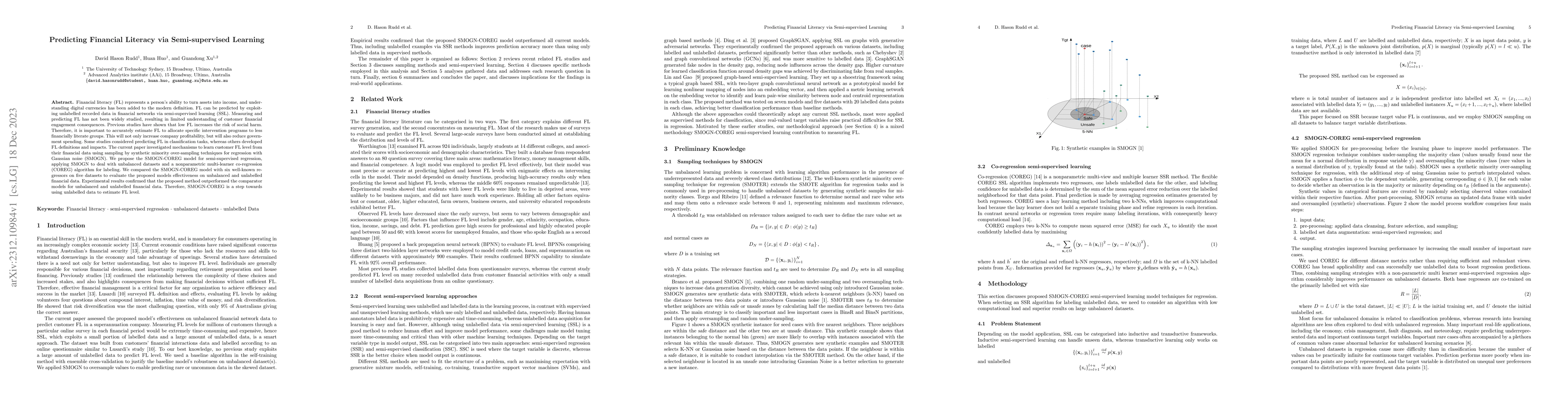 Thumbnail for Predicting Financial Literacy via Semi-supervised Learning