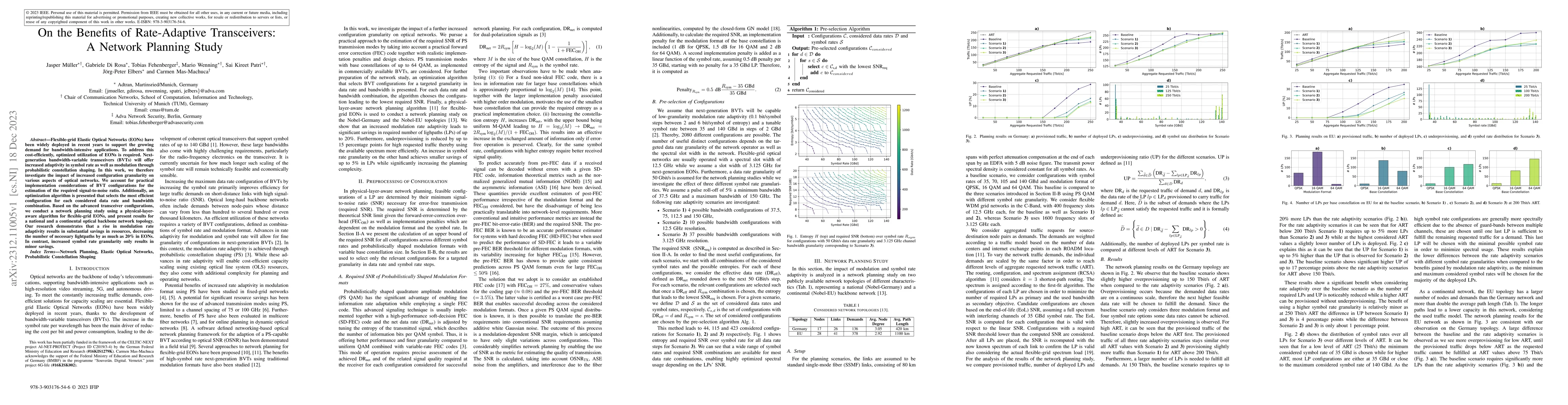 Thumbnail for On the Benefits of Rate-Adaptive Transceivers: A Network Planning Study