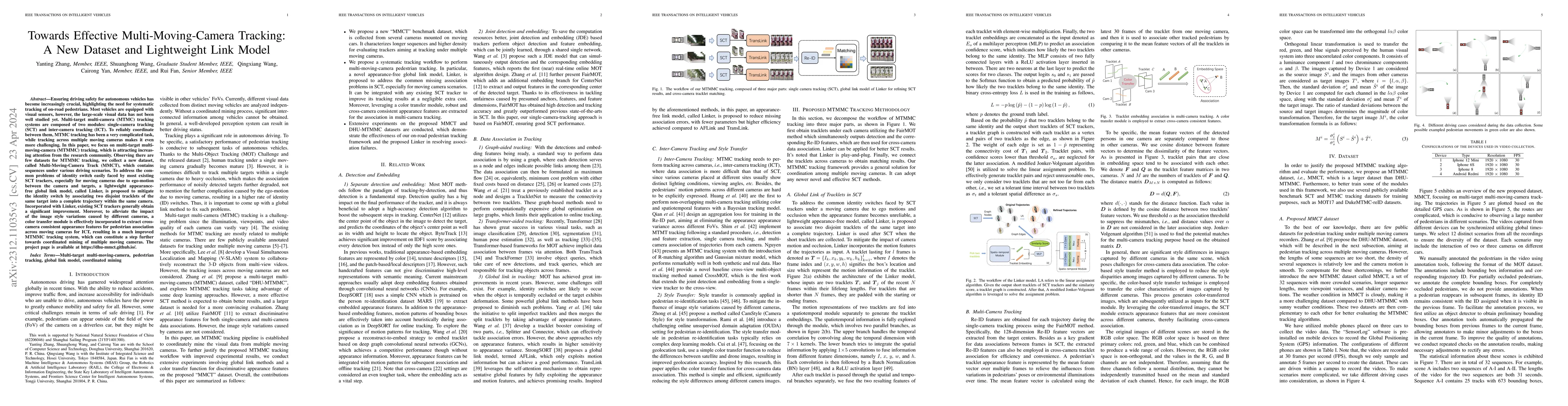 Thumbnail for Towards Effective Multi-Moving-Camera Tracking: A New Dataset and
  Lightweight Link Model