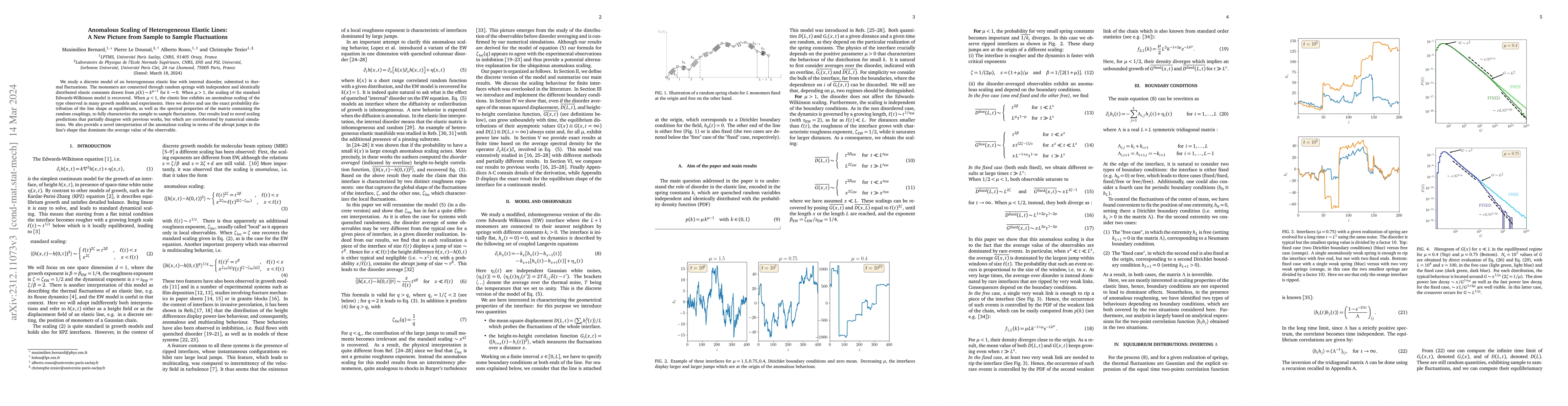 Thumbnail for Anomalous scaling of heterogeneous elastic lines: a new picture from
  sample to sample fluctuations