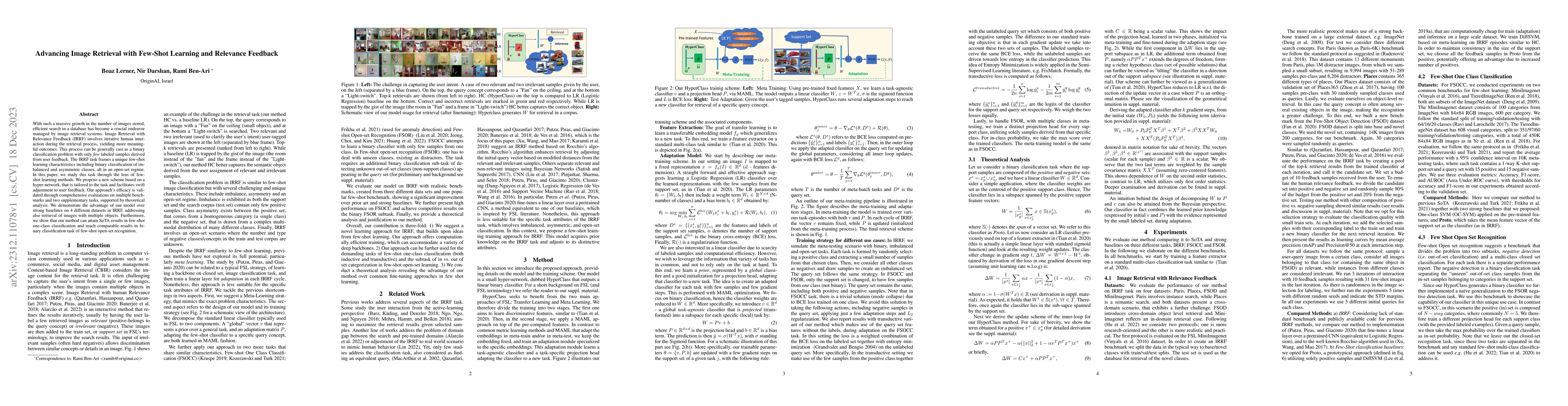 Thumbnail for Advancing Image Retrieval with Few-Shot Learning and Relevance Feedback