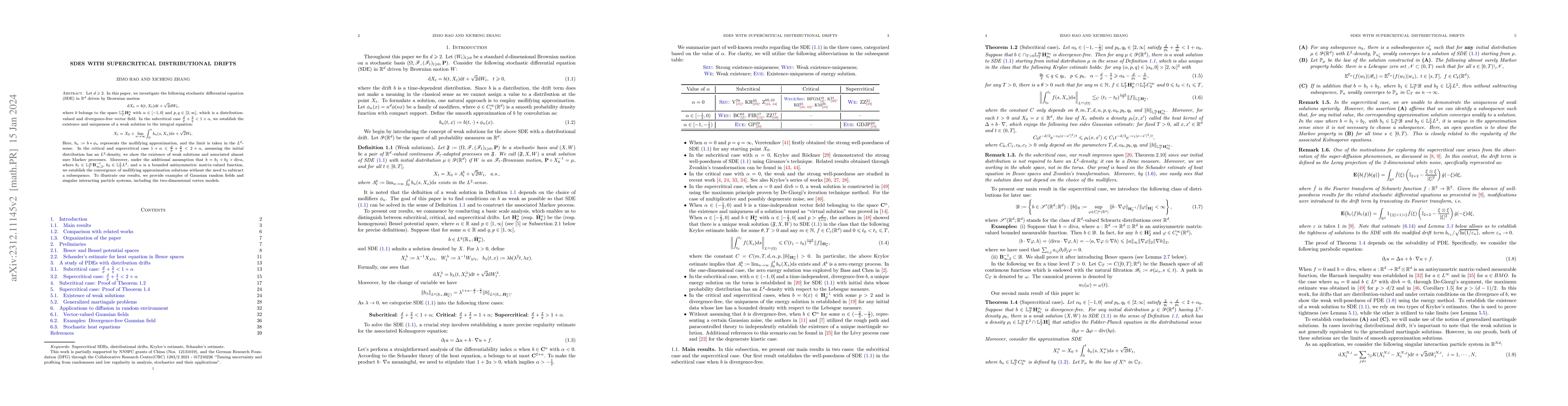 Thumbnail for SDEs with supercritical distributional drifts