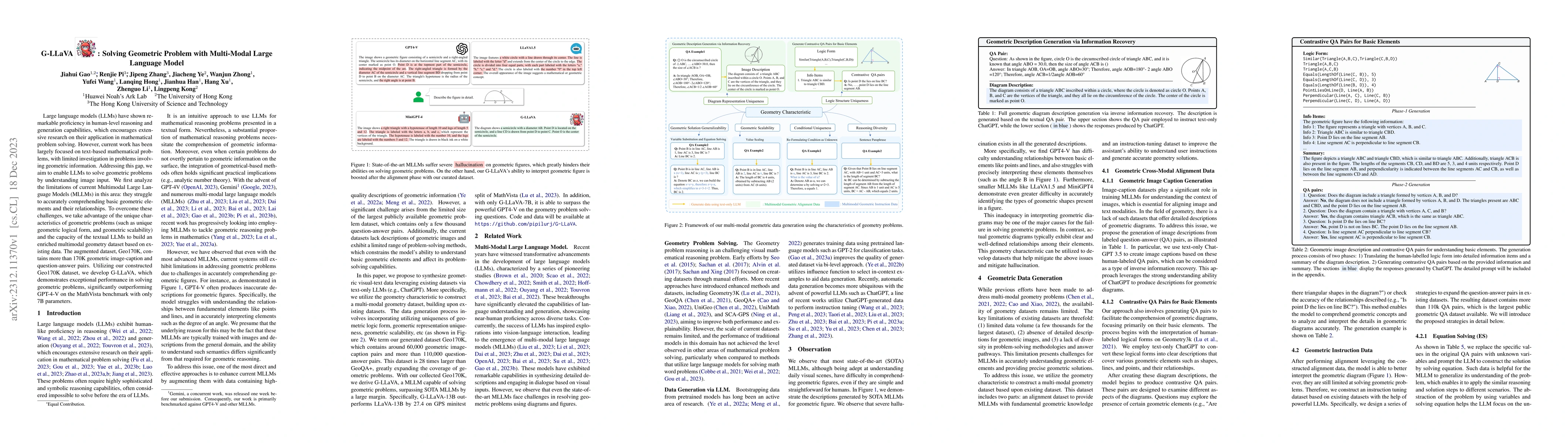 Thumbnail for G-LLaVA: Solving Geometric Problem with Multi-Modal Large Language Model