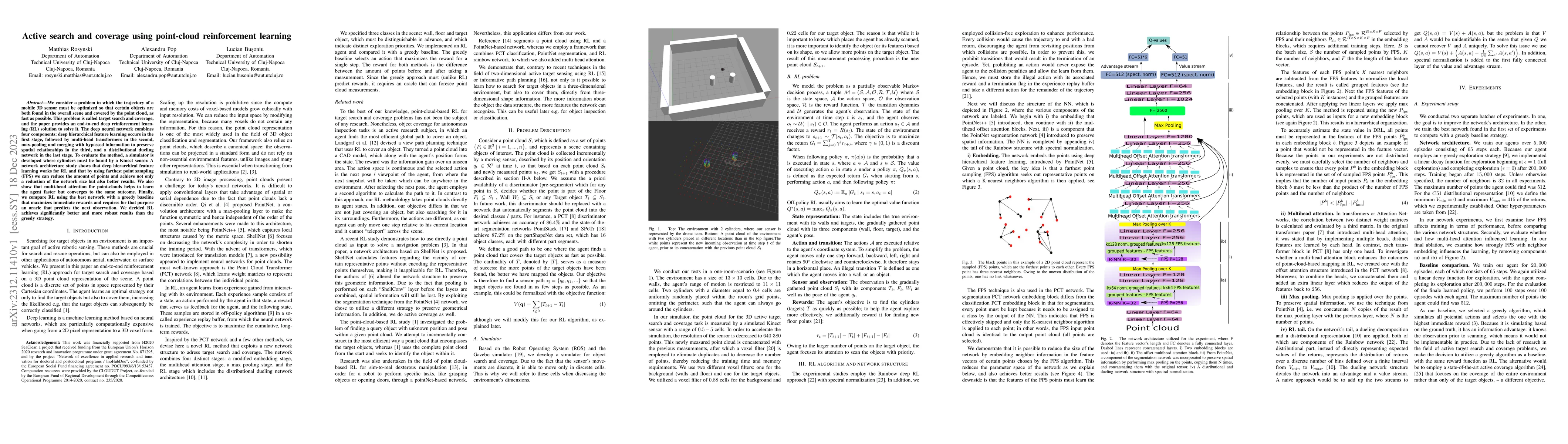 Thumbnail for Active search and coverage using point-cloud reinforcement learning