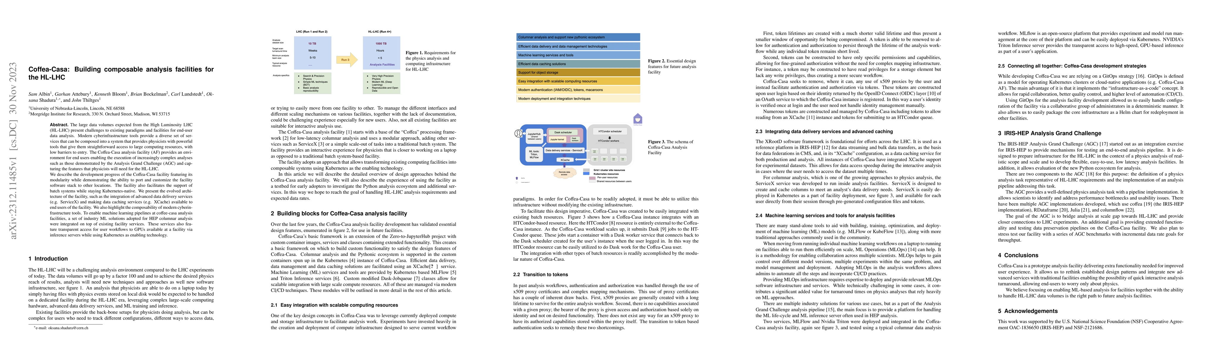Thumbnail for Coffea-Casa: Building composable analysis facilities for the HL-LHC