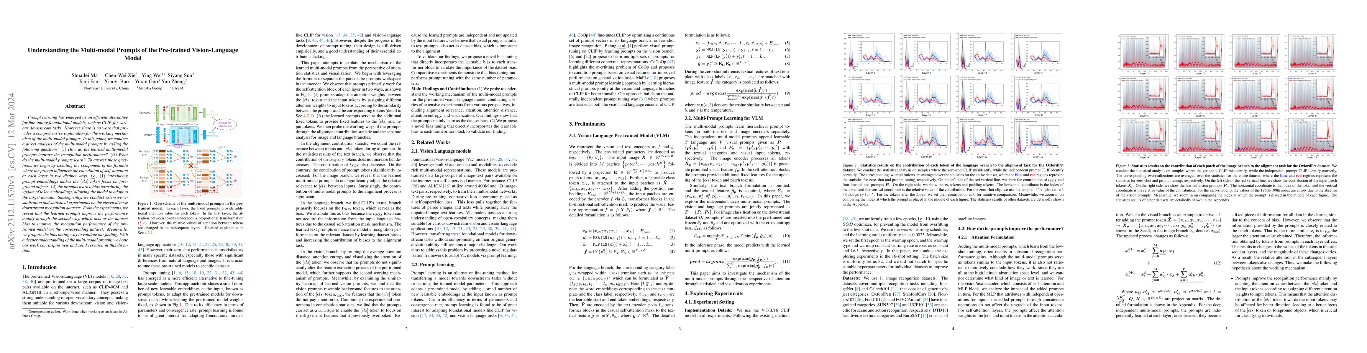 Thumbnail for Understanding the Multi-modal Prompts of the Pre-trained Vision-Language
  Model