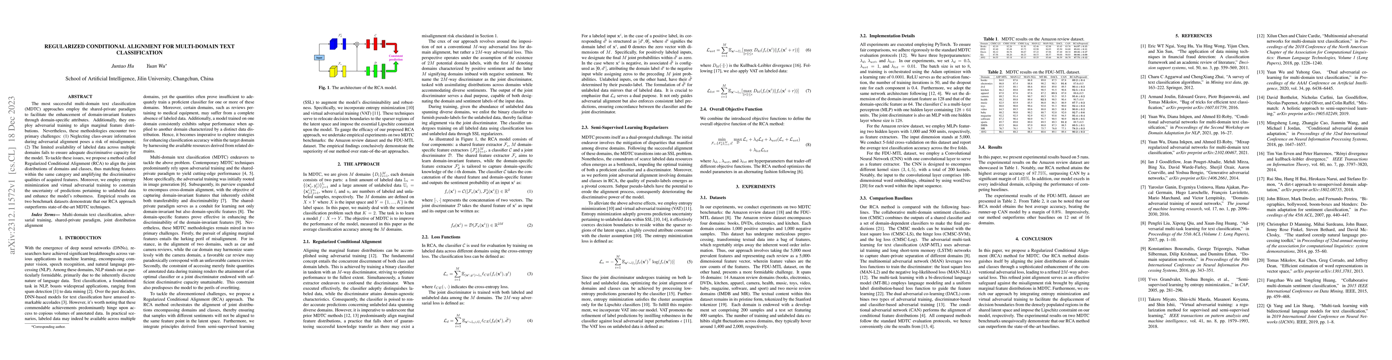 Thumbnail for Regularized Conditional Alignment for Multi-Domain Text Classification