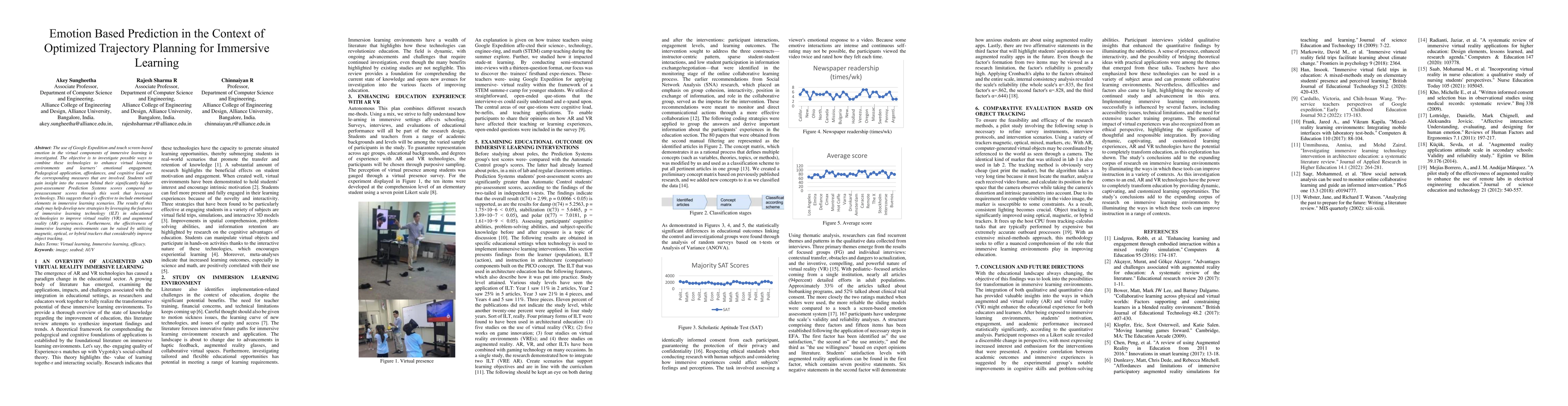 Thumbnail for Emotion Based Prediction in the Context of Optimized Trajectory Planning
  for Immersive Learning