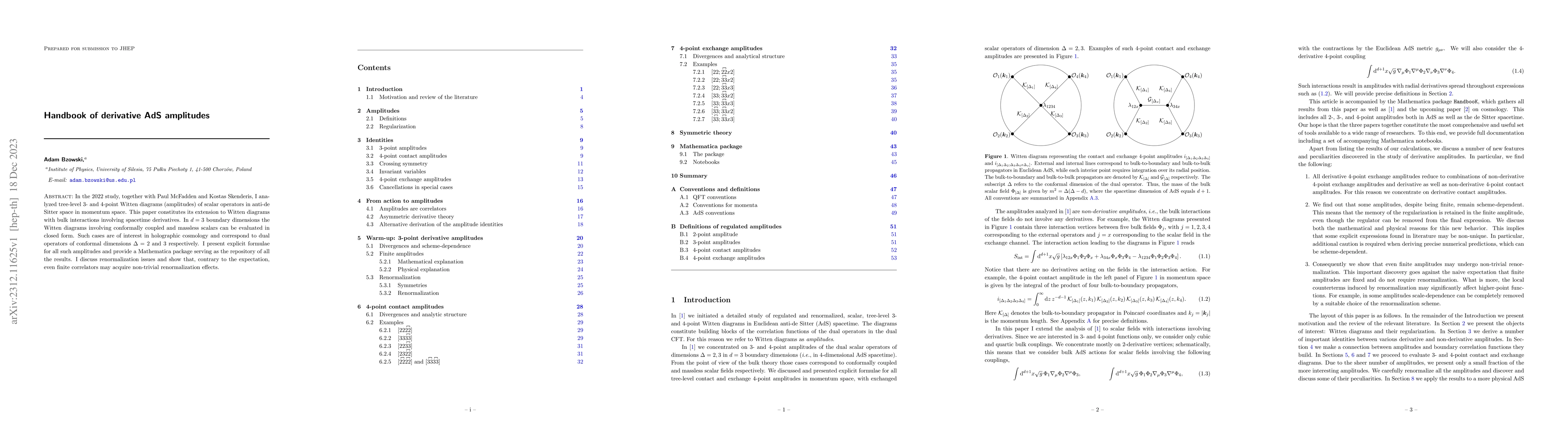 Thumbnail for Handbook of derivative AdS amplitudes