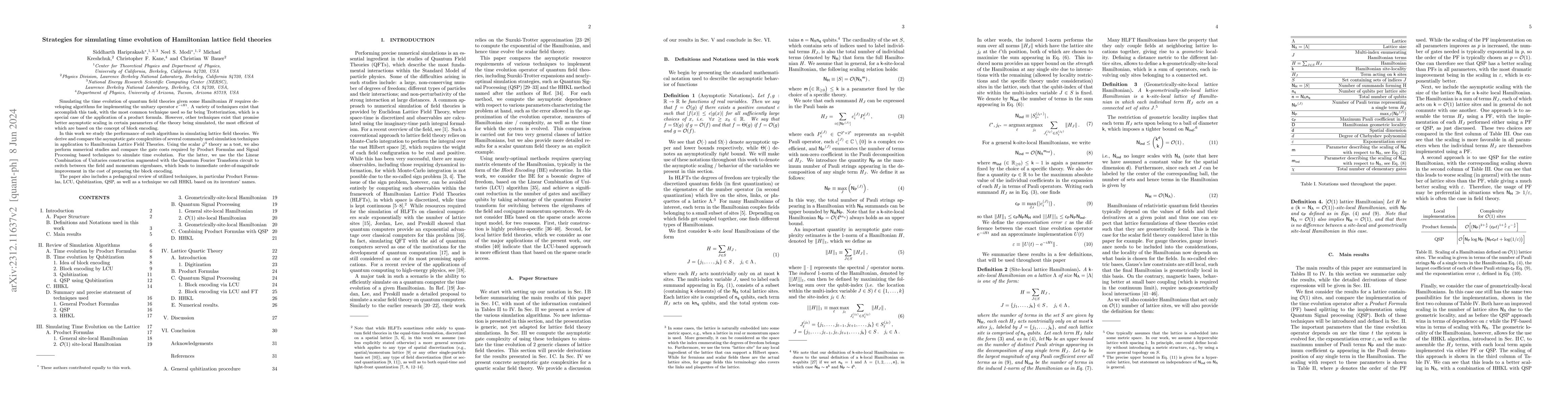 Thumbnail for Strategies for simulating time evolution of Hamiltonian lattice field
  theories