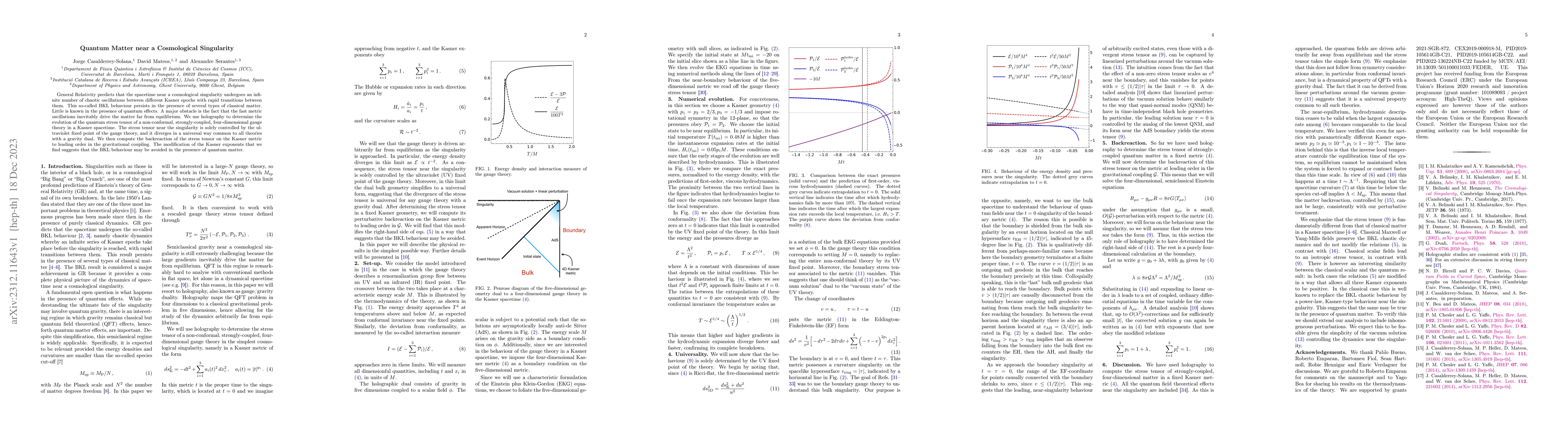 Thumbnail for Quantum Matter near a Cosmological Singularity
