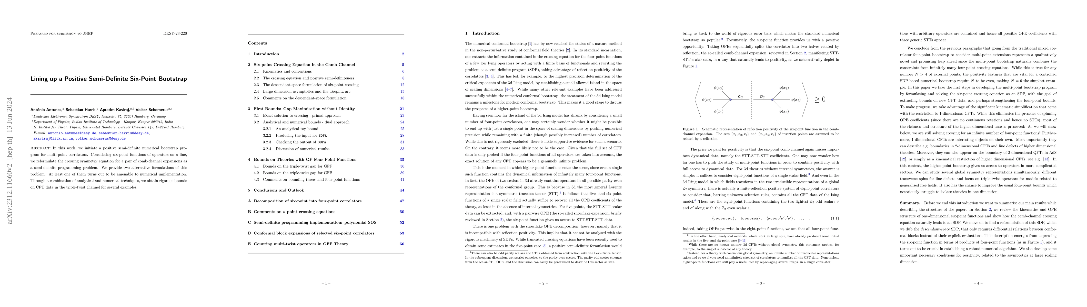 Thumbnail for Lining up a Positive Semi-Definite Six-Point Bootstrap