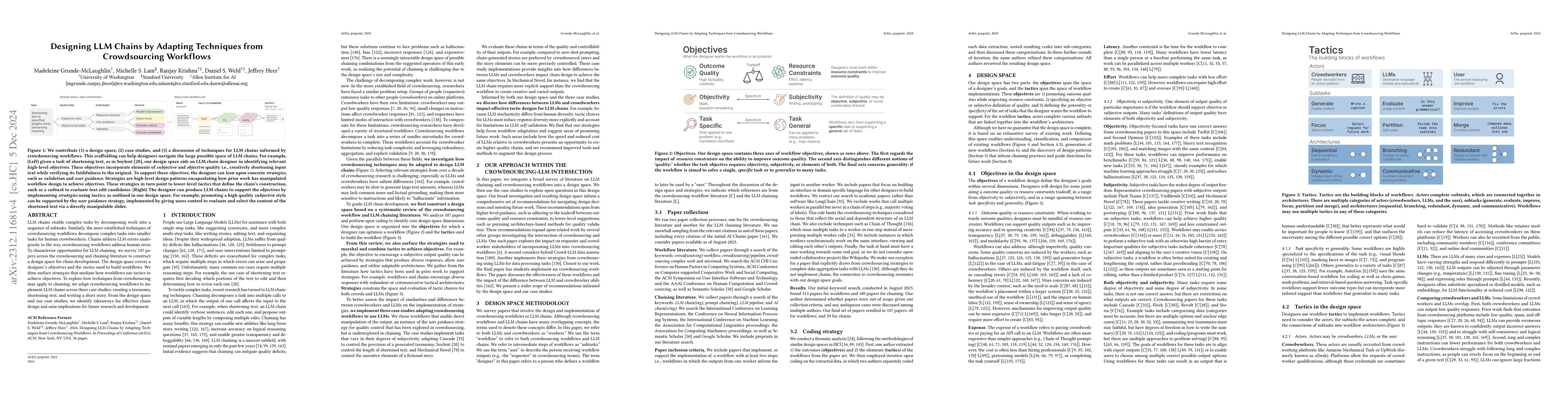 Thumbnail for Designing LLM Chains by Adapting Techniques from Crowdsourcing Workflows