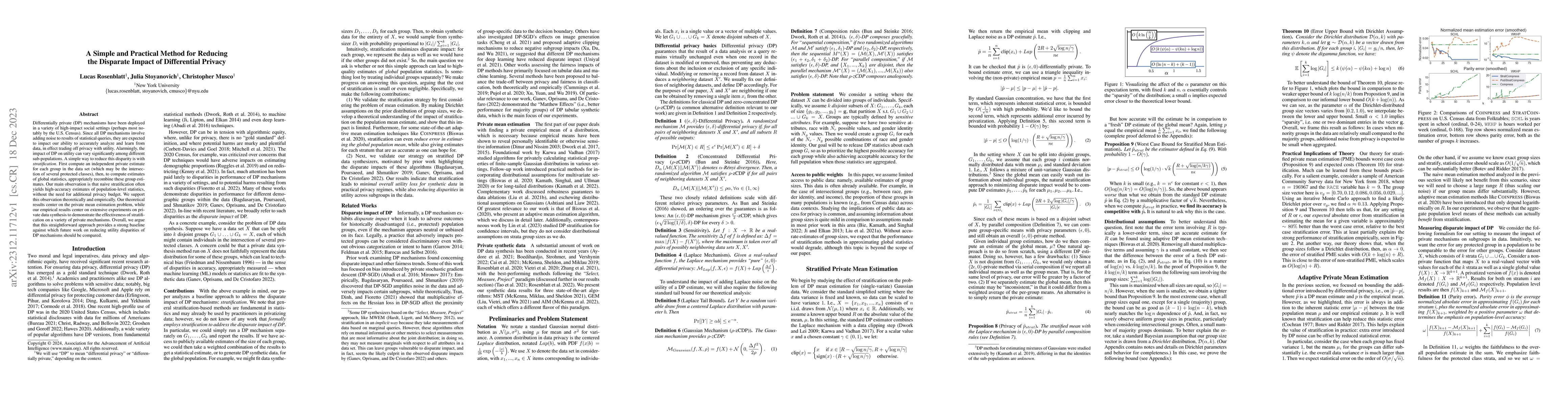 Thumbnail for A Simple and Practical Method for Reducing the Disparate Impact of
  Differential Privacy