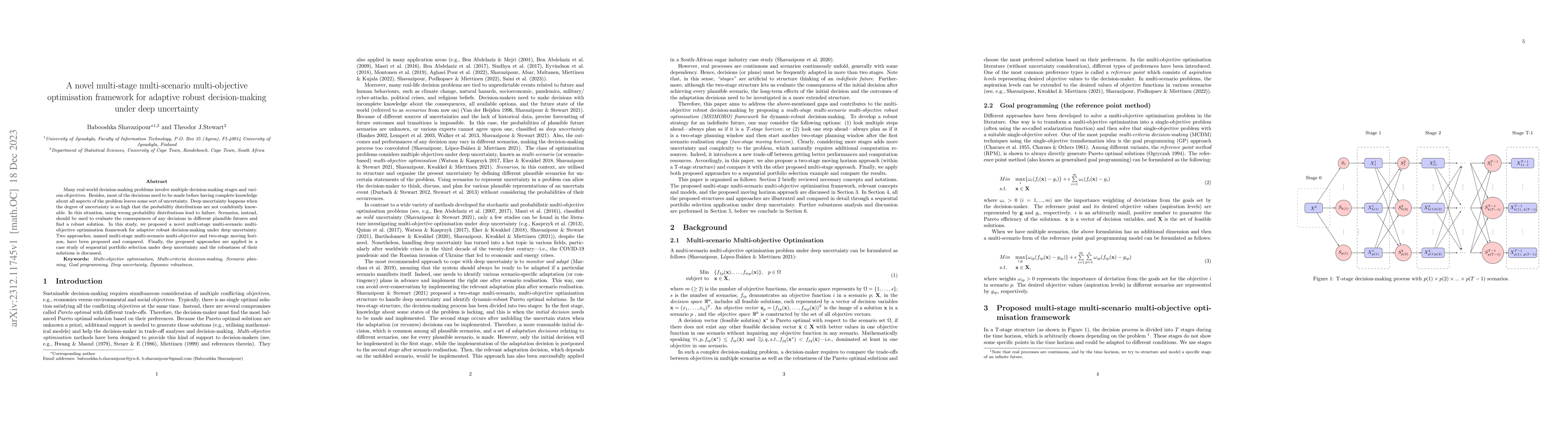 Thumbnail for A novel multi-stage multi-scenario multi-objective optimisation
  framework for adaptive robust decision-making under deep uncertainty
