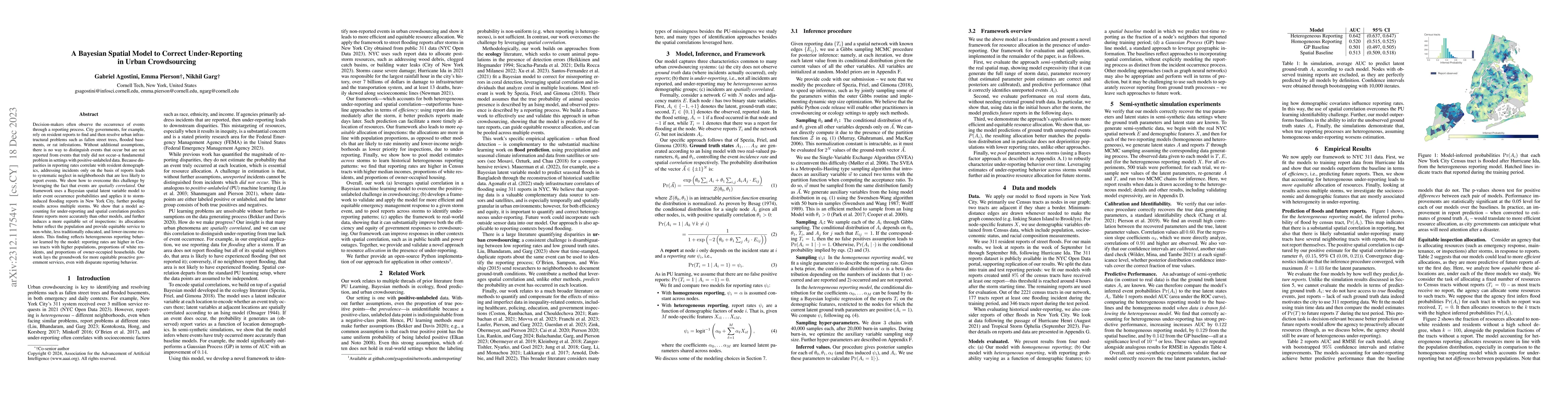 Thumbnail for A Bayesian Spatial Model to Correct Under-Reporting in Urban
  Crowdsourcing