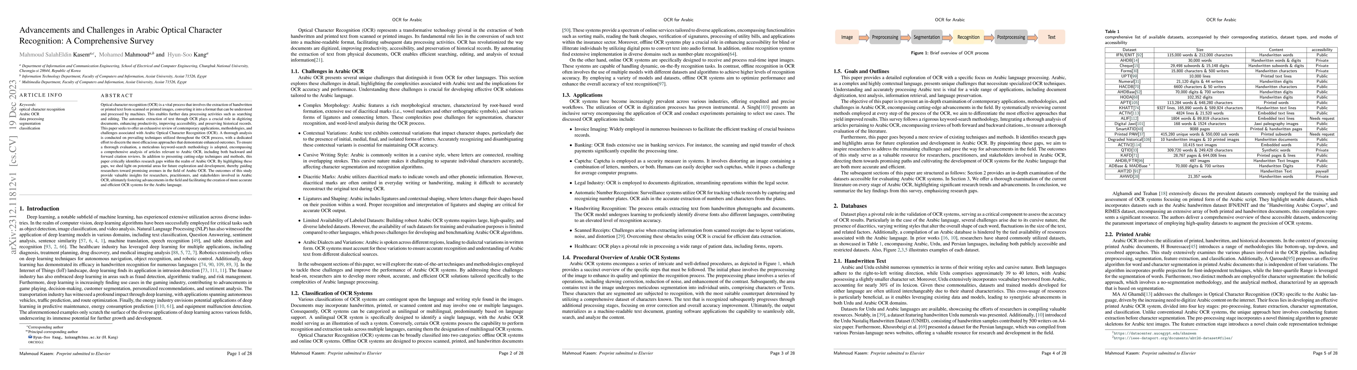 Thumbnail for Advancements and Challenges in Arabic Optical Character Recognition: A
  Comprehensive Survey