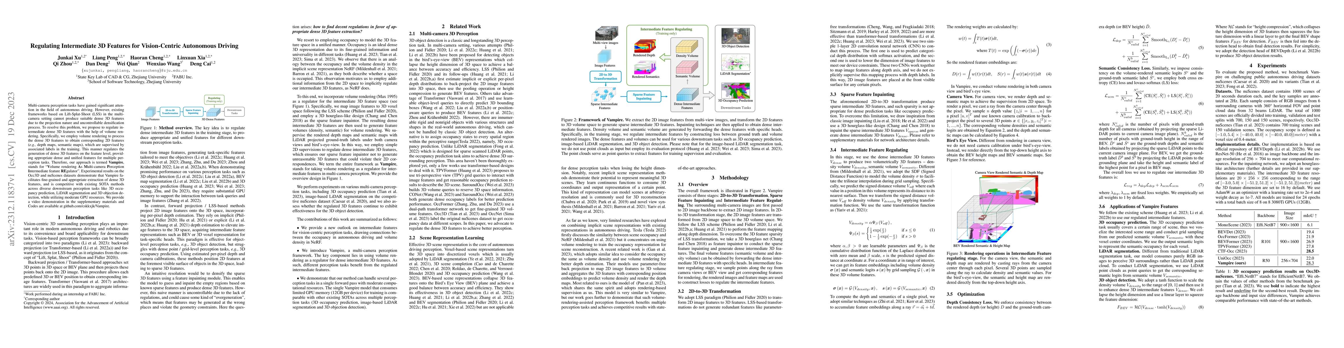 Thumbnail for Regulating Intermediate 3D Features for Vision-Centric Autonomous
  Driving