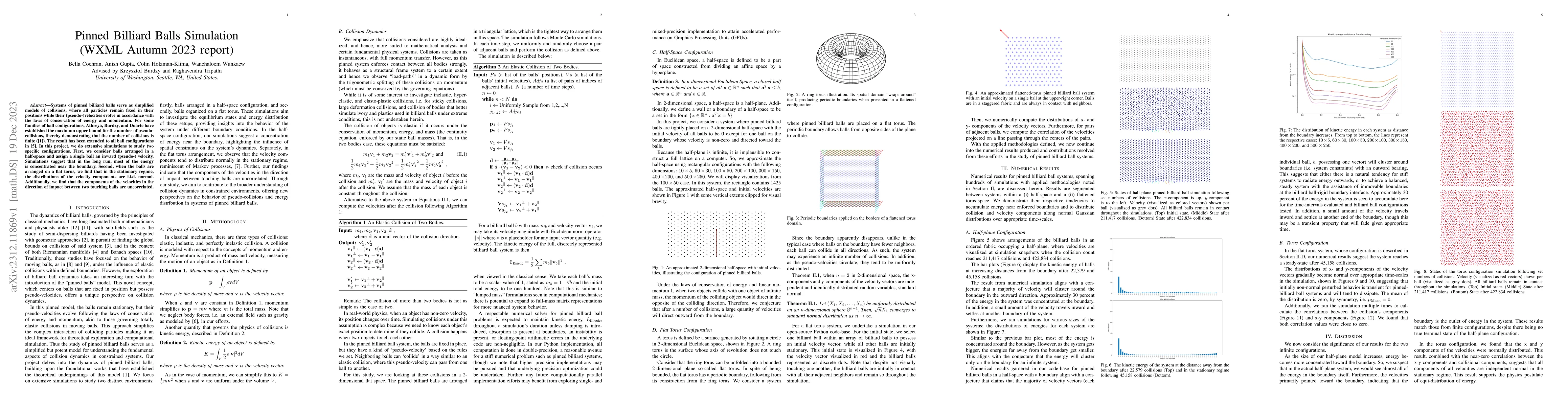 Thumbnail for Pinned Billiard Balls Simulation (WXML Autumn 2023 report)