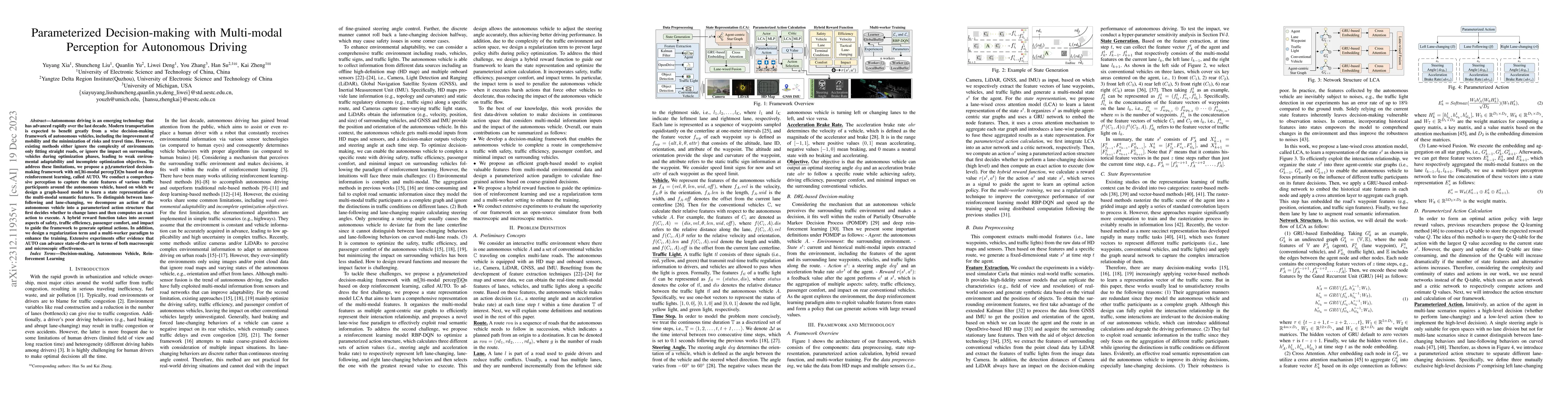 Thumbnail for Parameterized Decision-making with Multi-modal Perception for Autonomous
  Driving