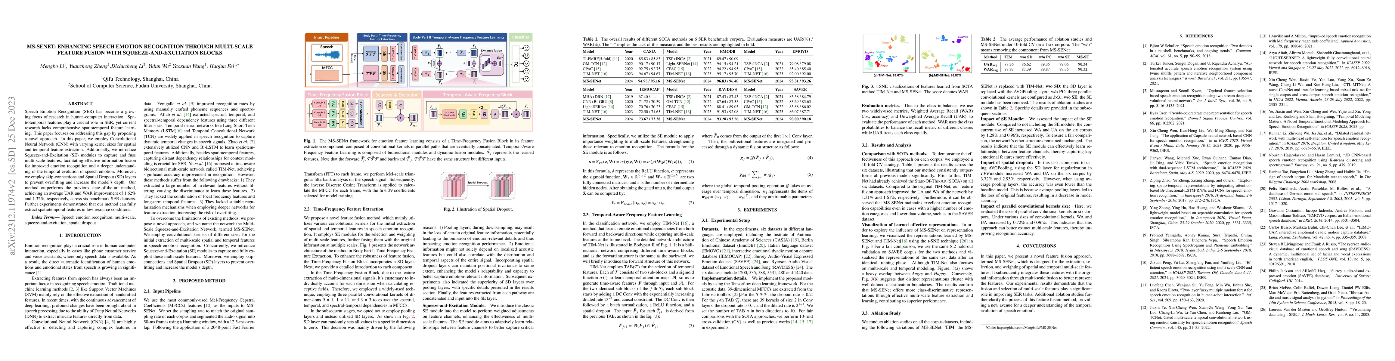 Thumbnail for Ms-senet: Enhancing Speech Emotion Recognition Through Multi-scale
  Feature Fusion With Squeeze-and-excitation Blocks