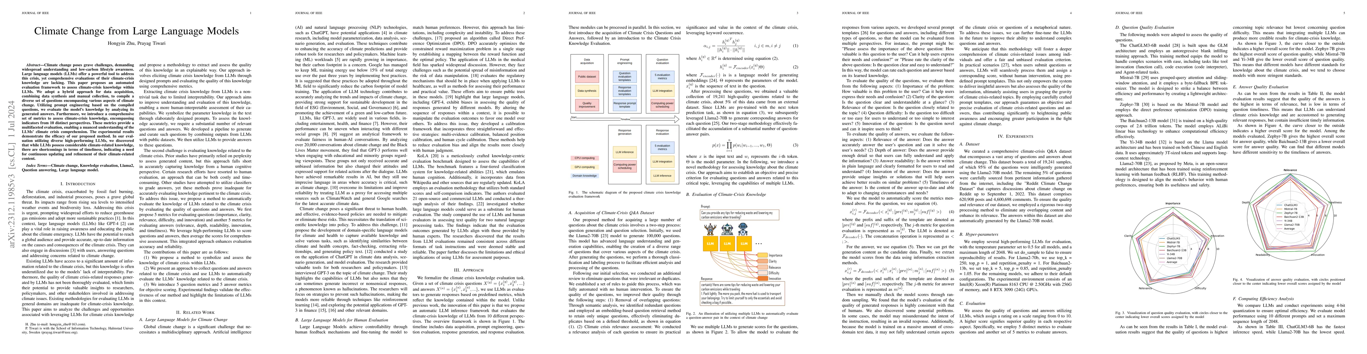 Thumbnail for Climate Change from Large Language Models