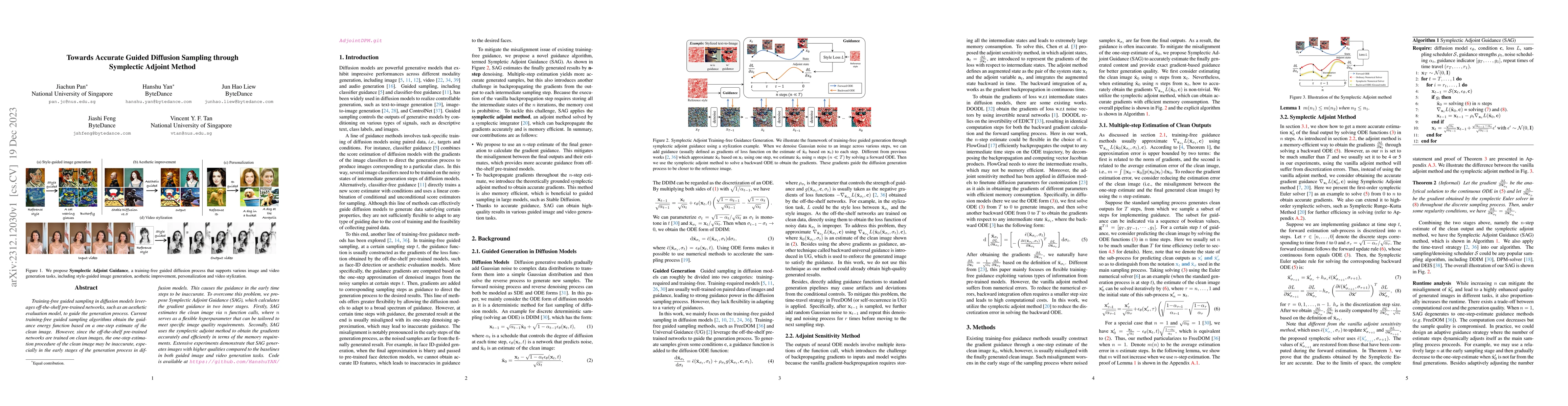 Thumbnail for Towards Accurate Guided Diffusion Sampling through Symplectic Adjoint
  Method