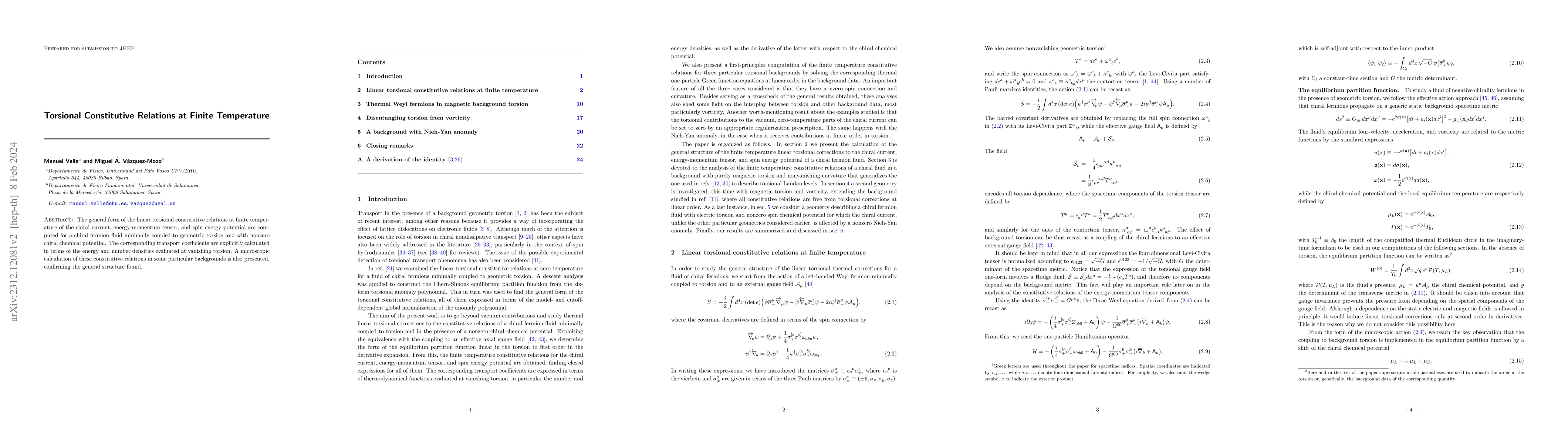 Thumbnail for Torsional Constitutive Relations at Finite Temperature