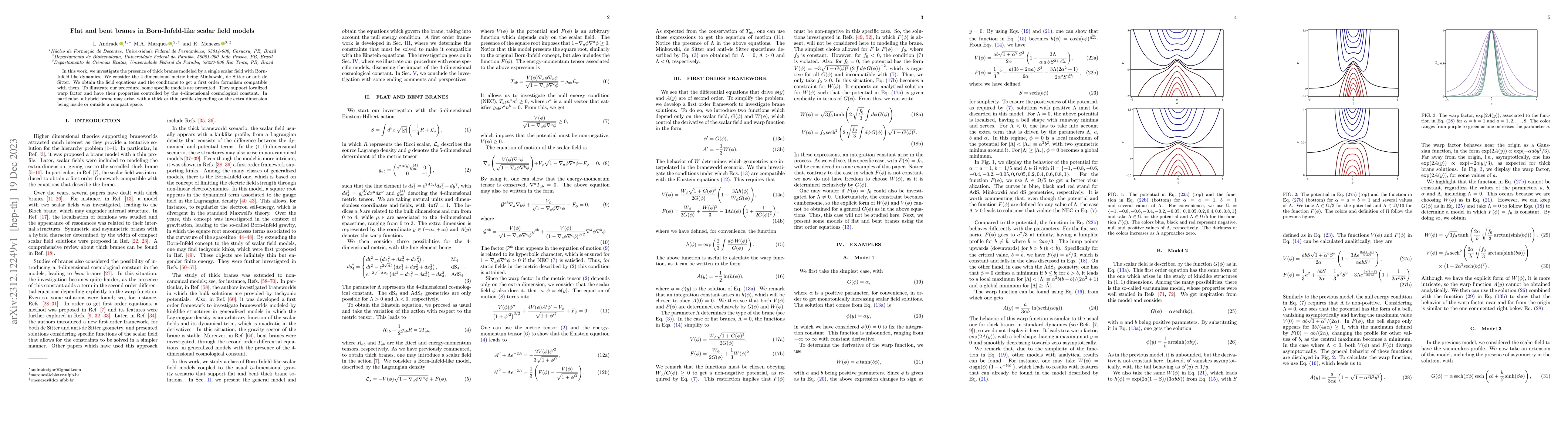 Thumbnail for Flat and bent branes in Born-Infeld-like scalar field models