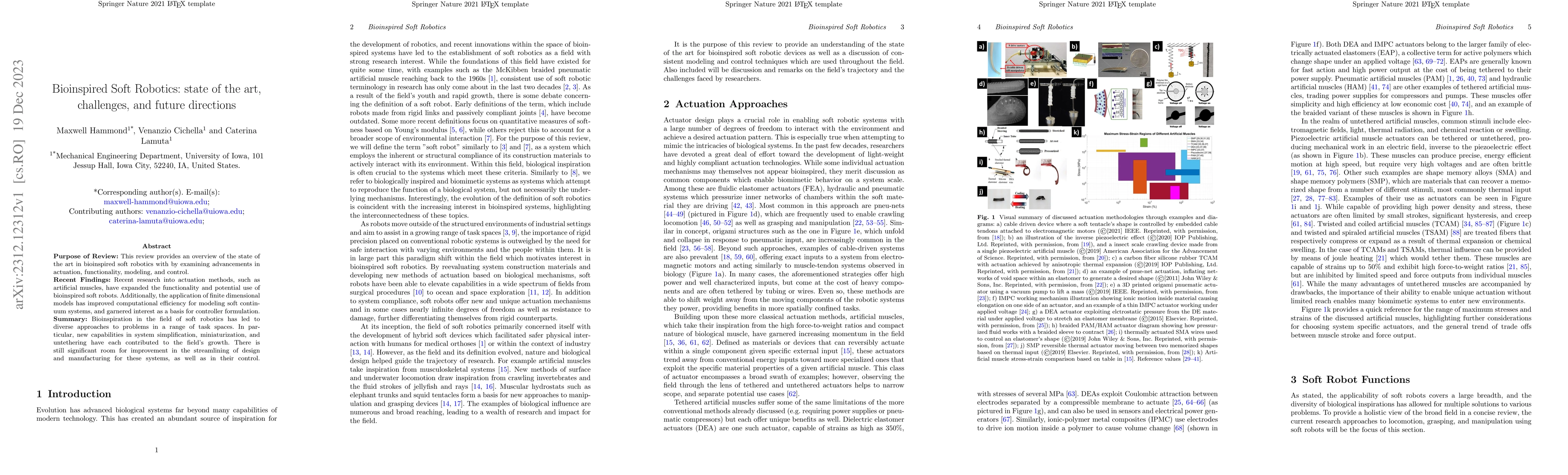Thumbnail for Bioinspired Soft Robotics: state of the art, challenges, and future
  directions