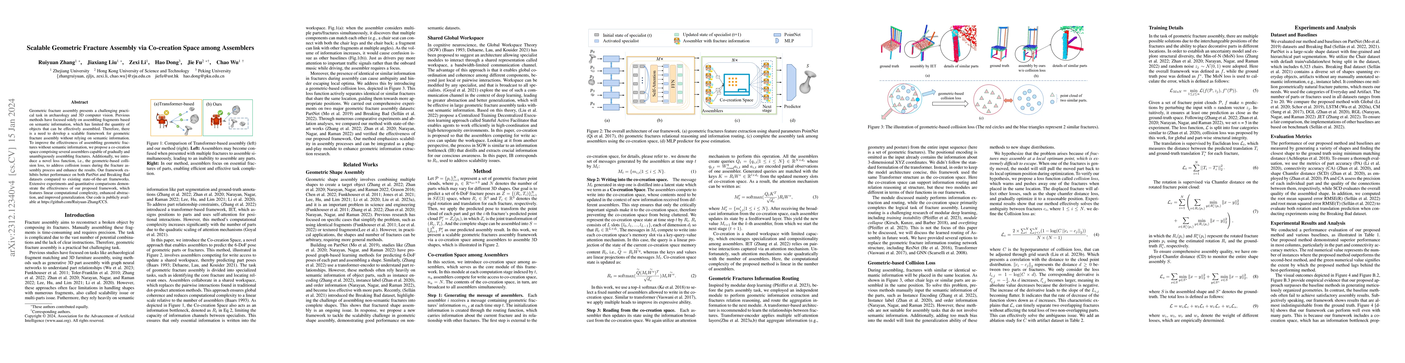 Thumbnail for Scalable Geometric Fracture Assembly via Co-creation Space among
  Assemblers