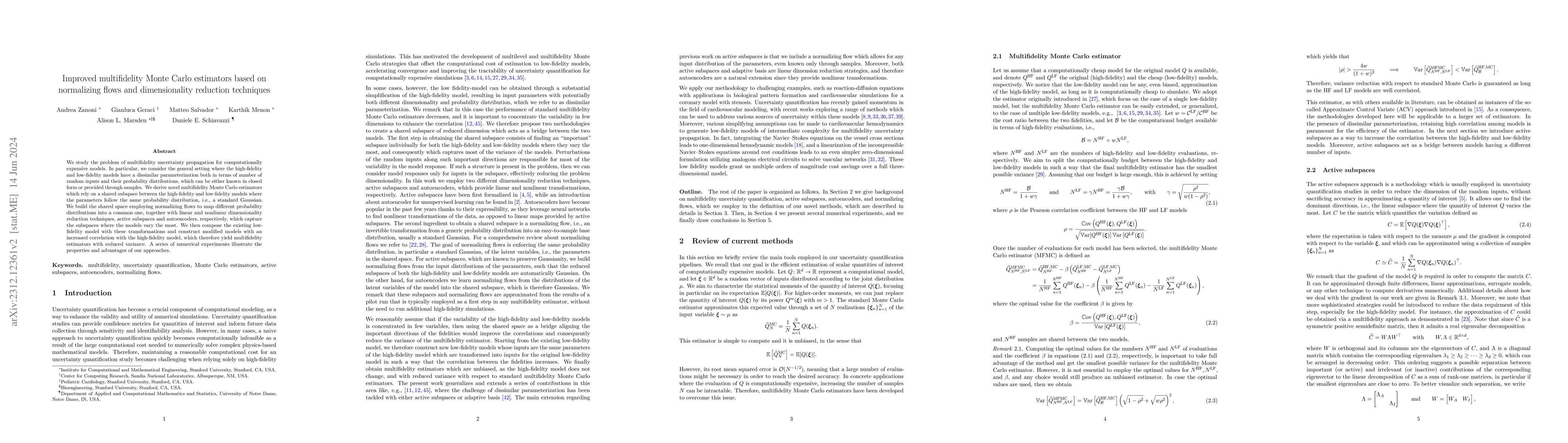Thumbnail for Improved multifidelity Monte Carlo estimators based on normalizing flows
  and dimensionality reduction techniques
