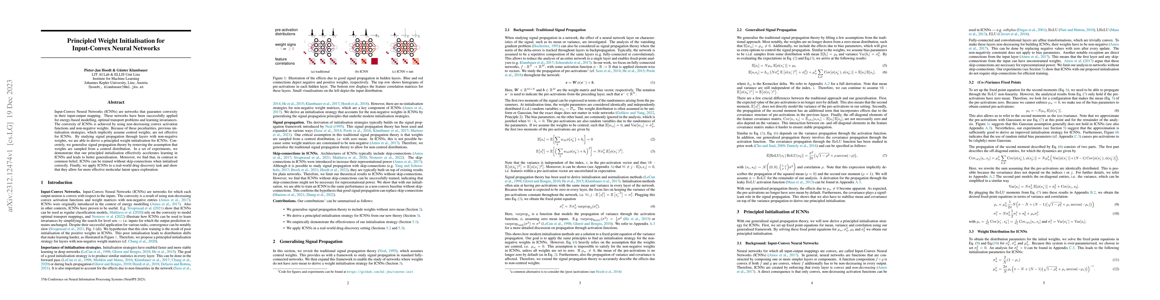 Thumbnail for Principled Weight Initialisation for Input-Convex Neural Networks