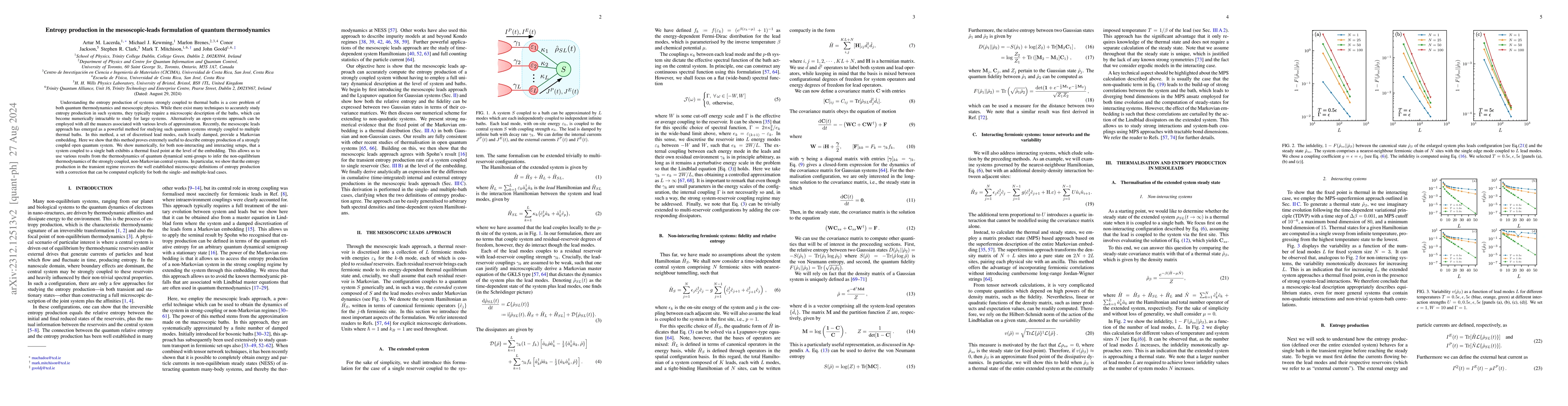 Thumbnail for Entropy production in the mesoscopic-leads formulation of quantum
  thermodynamics