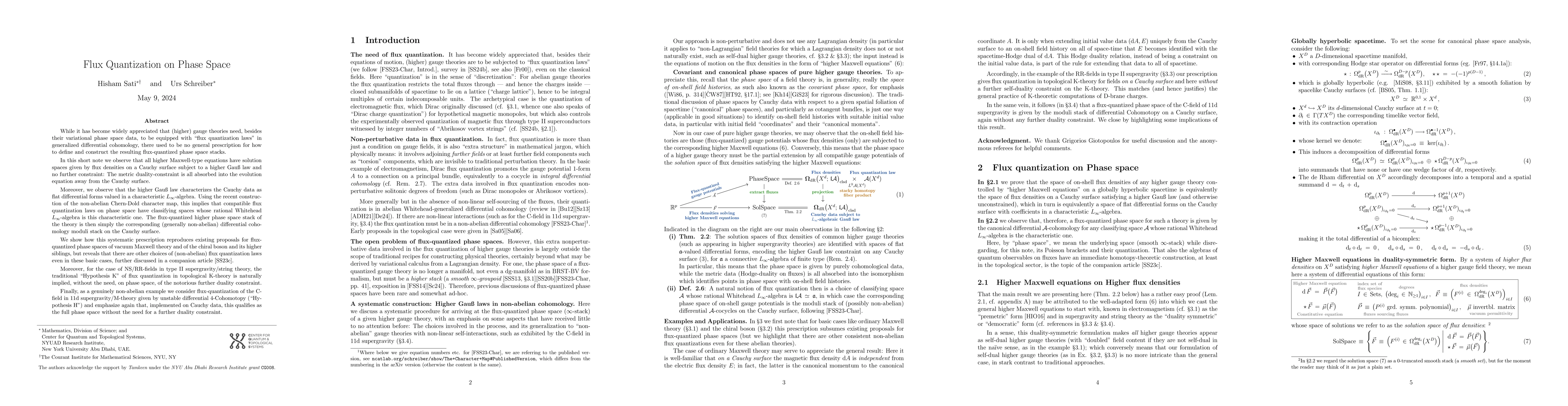 Thumbnail for Flux Quantization on Phase Space