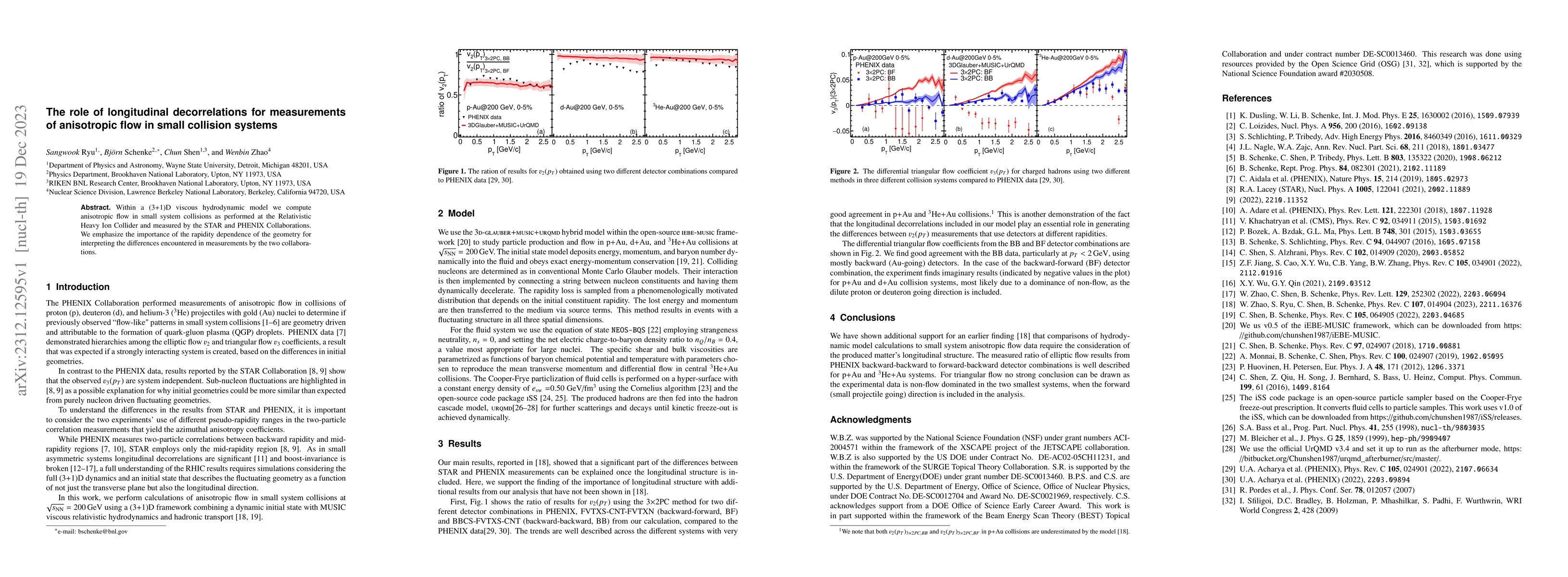 Thumbnail for The role of longitudinal decorrelations for measurements of anisotropic
  flow in small collision systems