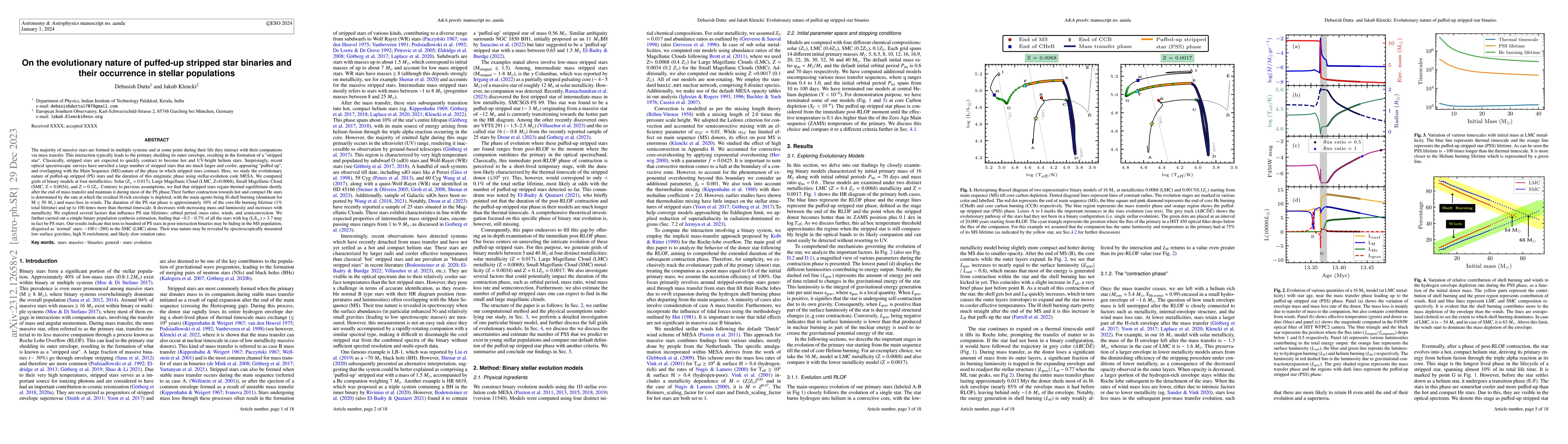 Thumbnail for On the evolutionary nature of puffed-up stripped star binaries and their
  occurrence in stellar populations